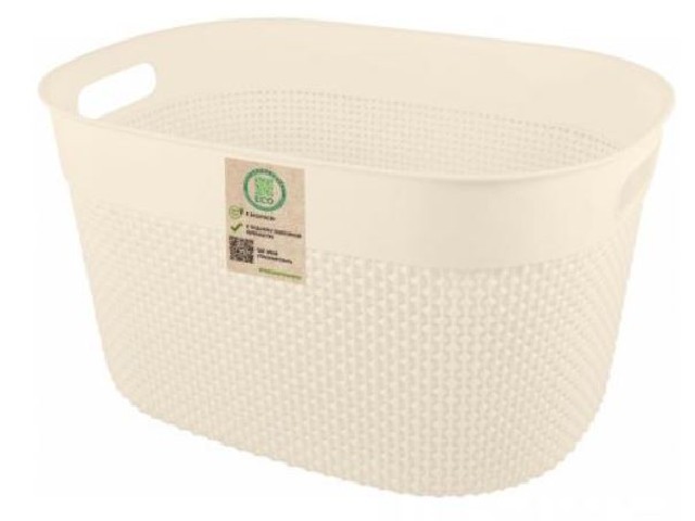 Корзина для хранения OSLO 18л лен